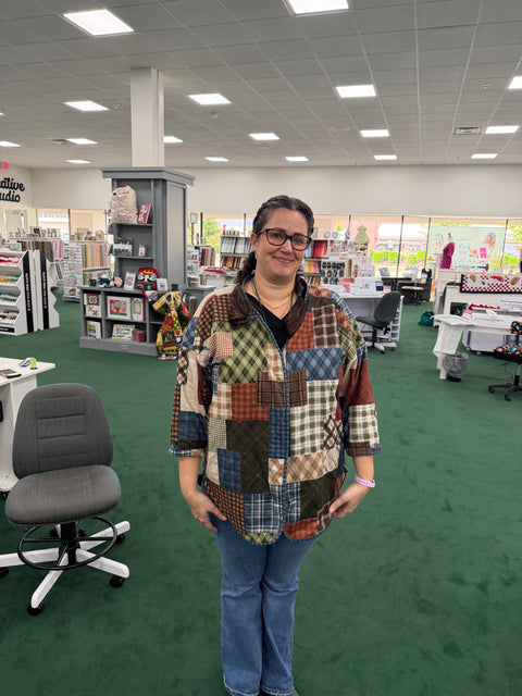 Sweatshirt Quilted Jacket Class