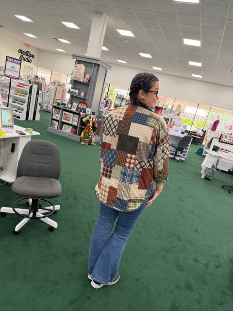 Sweatshirt Quilted Jacket Class