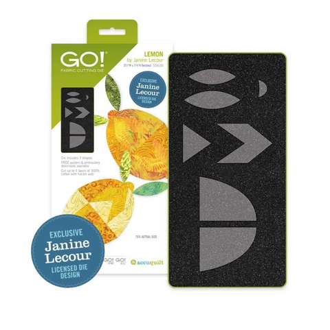 Accuquilt GO! Lemon Applique Die