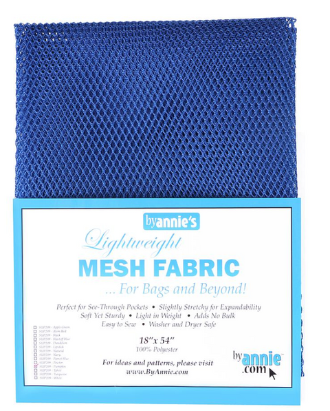 Lightweight Mesh - 18" x 54" - Blastoff Blue