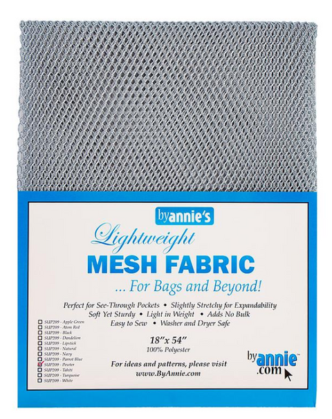Lightweight Mesh - 18" x 54" - Pewter
