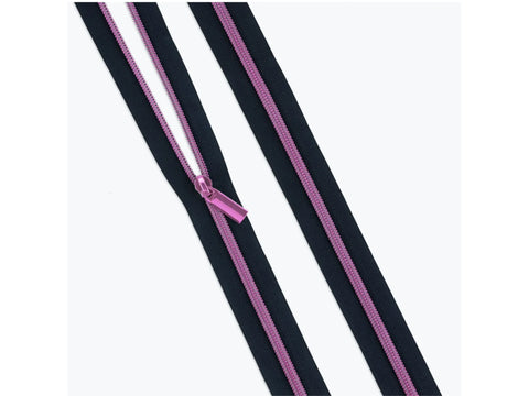 Tula Pink Zipper #5 - Navy