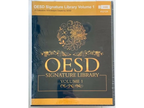 OESD Signature Library Volume 1 Embroidery Collection