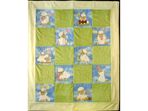 Purely Gates Applique Fluffy Sheep