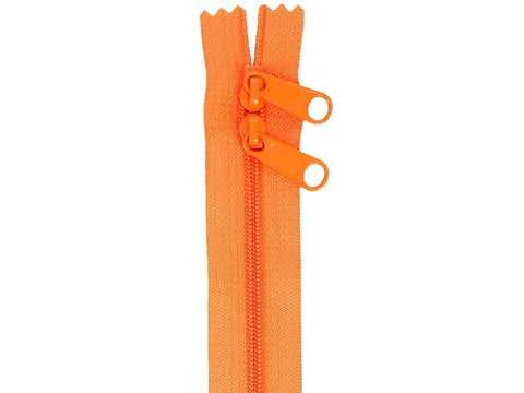 30" Zipper - Pumpkin