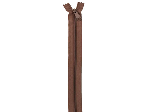 30" Zipper - Seal Brown