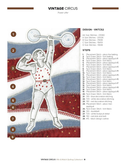 Anita Goodesign Vintage Circus