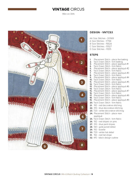 Anita Goodesign Vintage Circus