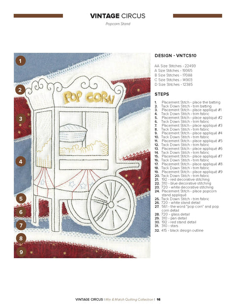 Anita Goodesign Vintage Circus