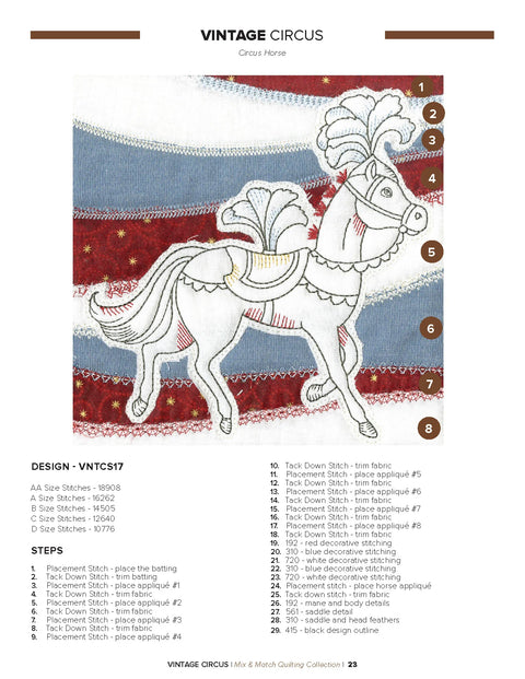 Anita Goodesign Vintage Circus