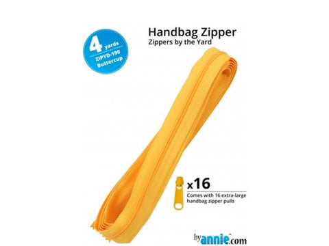Zippers by Yard - Buttercup