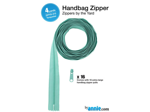 Zippers by Yard - Turquoise